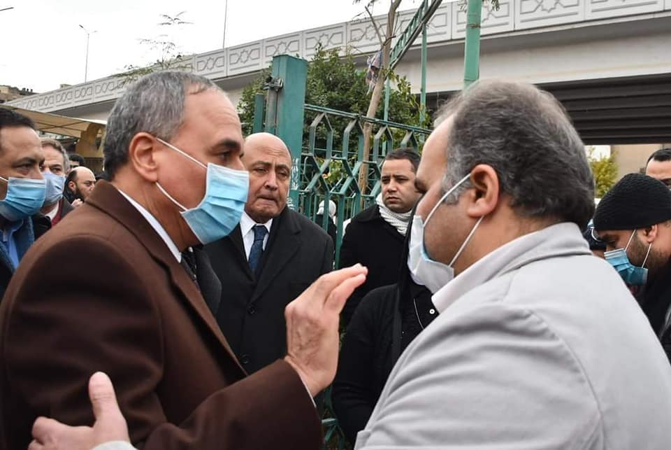 سلامة يتقدم تشييع جنازة الكاتب الصحفي سامي متولي